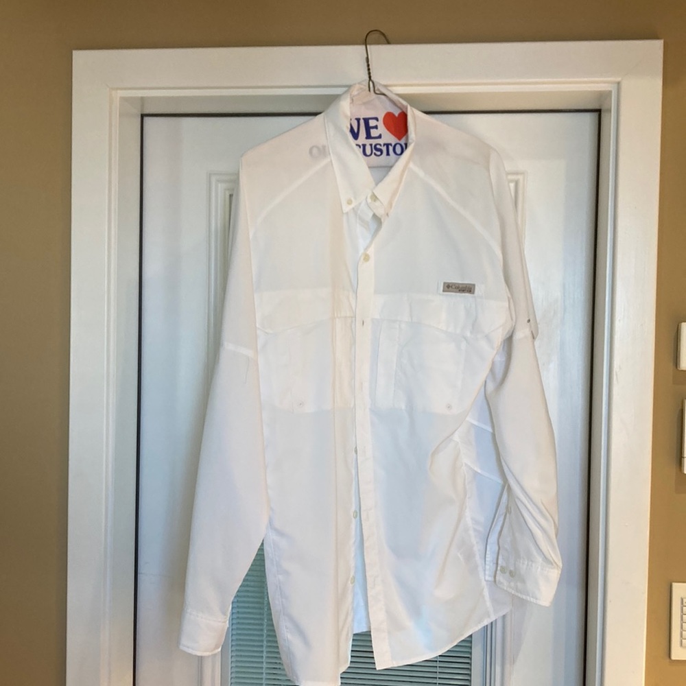 Columbia PFG Long sleeve collared shirt